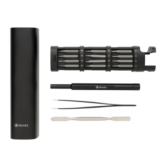 Set surubelnite de precizie Gear X 46 piese din aluminiu reciclat RCS [9]