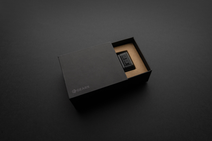 Lanterna frontala Gear X din ABS reciclat RCS – 250 lumeni, IPX4, reincarcabila [12]