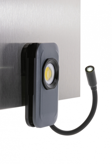 Lampa de lucru Gear X din ABS reciclat RCS – 260/80 lumeni, reincarcabila USB-C [9]