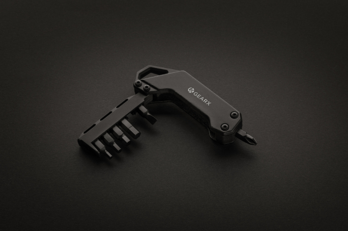 Surubelnita multifunctionala Gear X – 6 biti inclusi, design de buzunar, rezistenta [7]