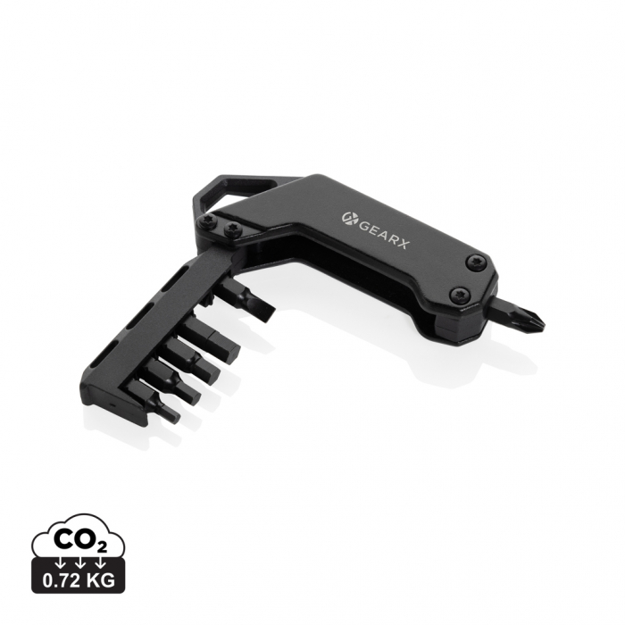 Surubelnita multifunctionala Gear X – 6 biti inclusi, design de buzunar, rezistenta [1]
