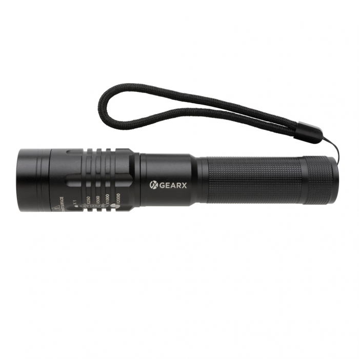 Lanterna Gear X USB reincarcabila – 1000 lumeni, raza 500 m, autonomie 4h, IPX4 [3]