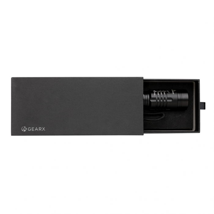 Lanterna Gear X USB reincarcabila – 1000 lumeni, raza 500 m, autonomie 4h, IPX4 [18]