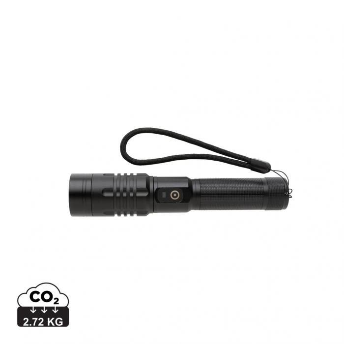 Lanterna Gear X USB reincarcabila – 1000 lumeni, raza 500 m, autonomie 4h, IPX4 [1]
