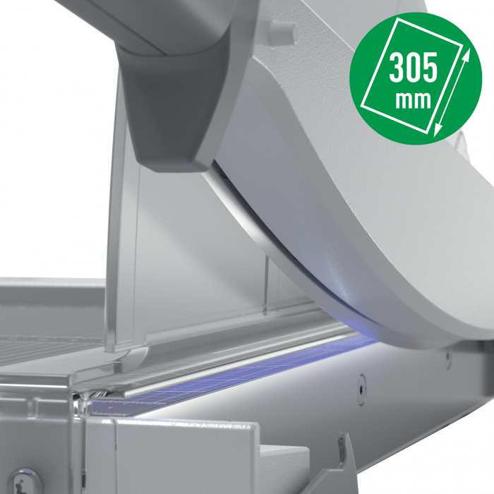 Ghilotina Leitz Home Office Precision, A4, 10 coli, indicator laser inclus, gri [5]