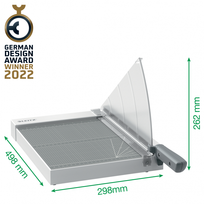 Ghilotina Leitz Home Precision, A4, 8 coli, gri [2]