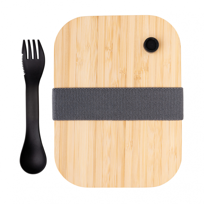 Caserola de pranz din sticla borosilicata cu capac bambus – rezistenta termic [6]