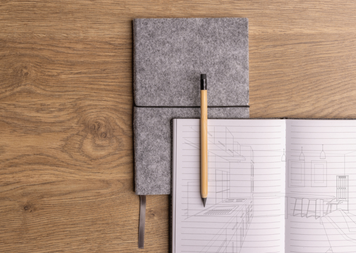 Agenda A5 pasla reciclata GRS – notebook eco cu 160 pagini dictando [8]