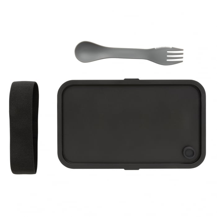 Caserola de pranz din 93% PP reciclat, cu tacamuri [5]