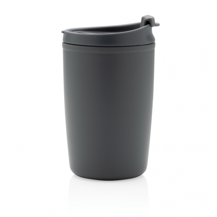 Pahar PP reciclat GRS 300 ml cu capac flip [4]