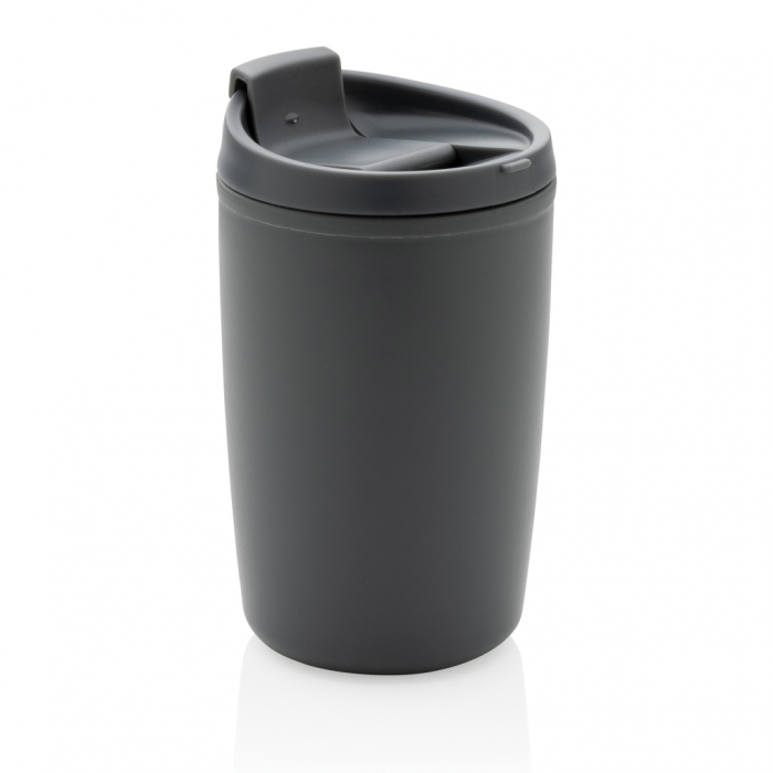 Pahar PP reciclat GRS 300 ml cu capac flip [7]