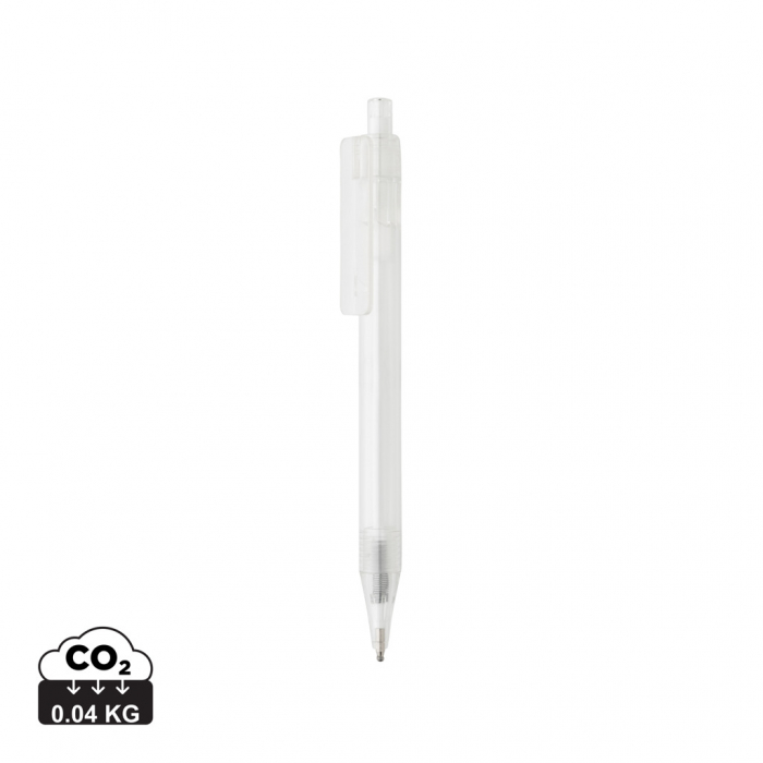 Pix X8 Transparent RPET certificat GRS, cerneala albastra [1]