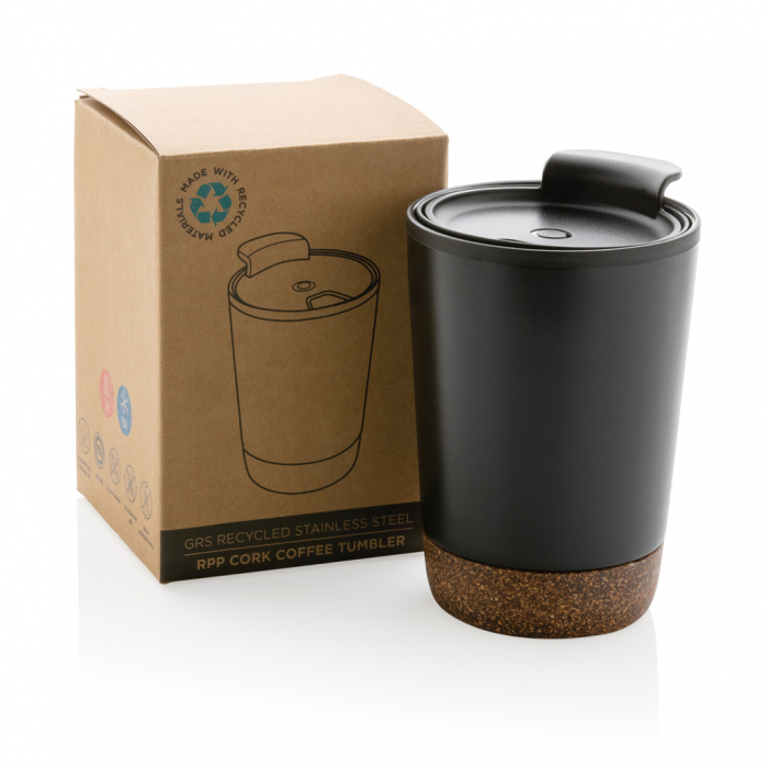 Cana termos PP reciclat GRS 300 ml cu detaliu pluta [6]