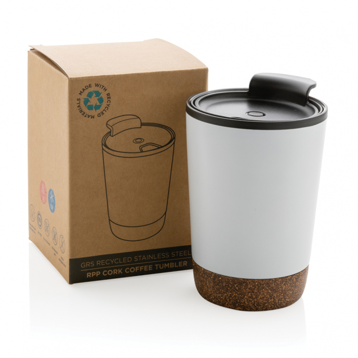 Cana termos PP reciclat GRS 300 ml cu detaliu pluta [6]