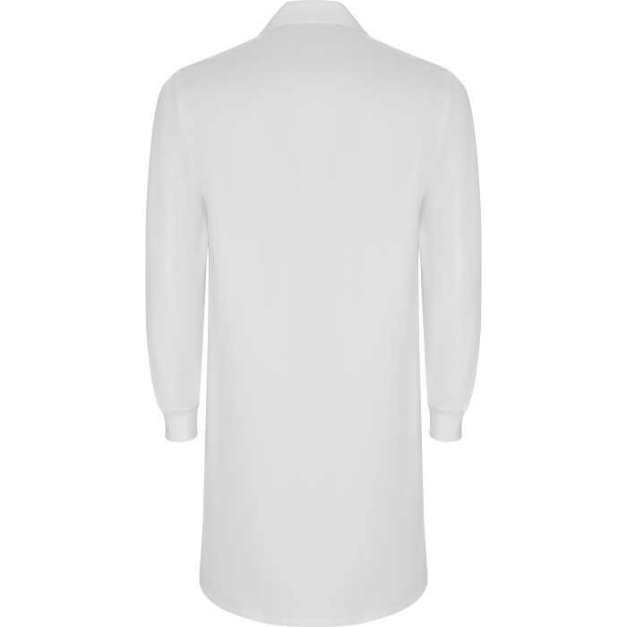 Halat de laborator unisex Mederi, 195 g/m², cu capse ascunse [3]