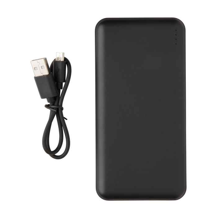 Powerbank 10000 mAh High Density, compact din ABS, dual USB [5]