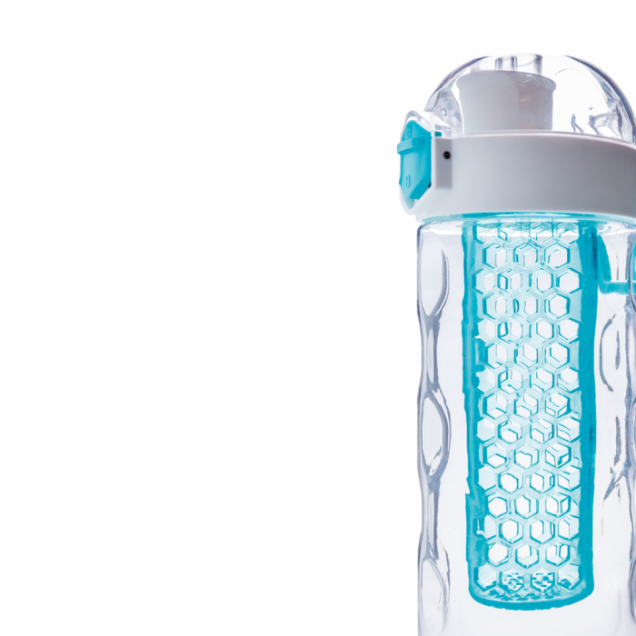 Sticla infuzor Honeycomb Tritan 700 ml blocabila antiscurgere [9]