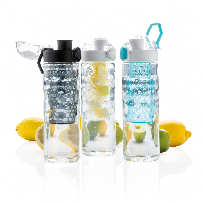 Sticla infuzor Honeycomb Tritan 700 ml blocabila antiscurgere [10]