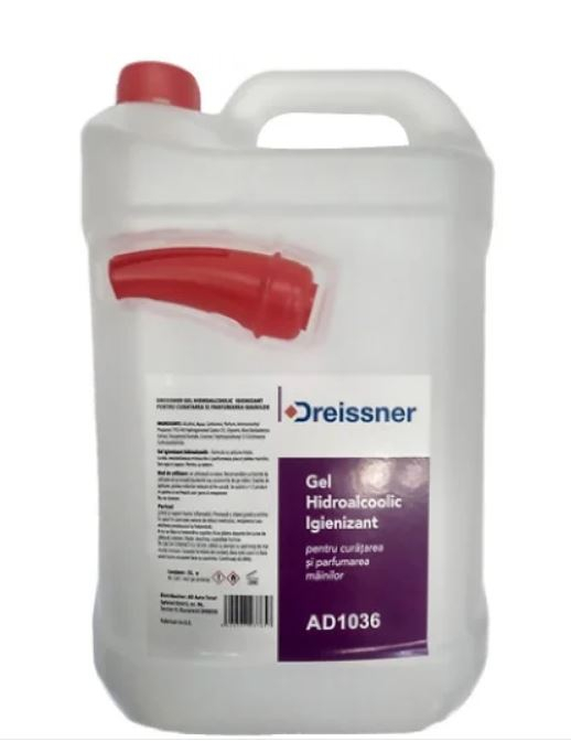 Gel dezinfectant maini Dreissner 5L antibacterian  [1]