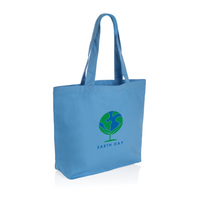 Geanta shopper Impact AWARE™ panza reciclata 240gsm cu buzunar [5]