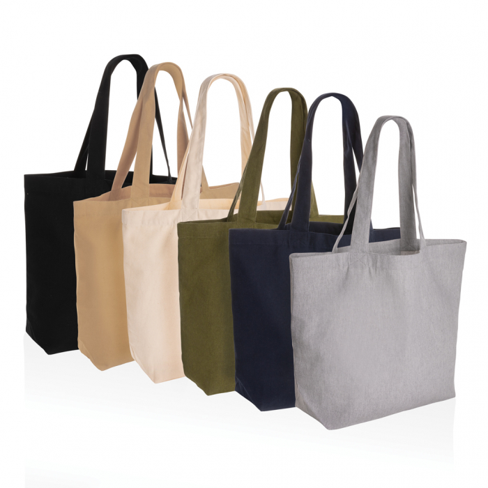 Geanta shopper Impact AWARE™ panza reciclata naturala 28L [6]