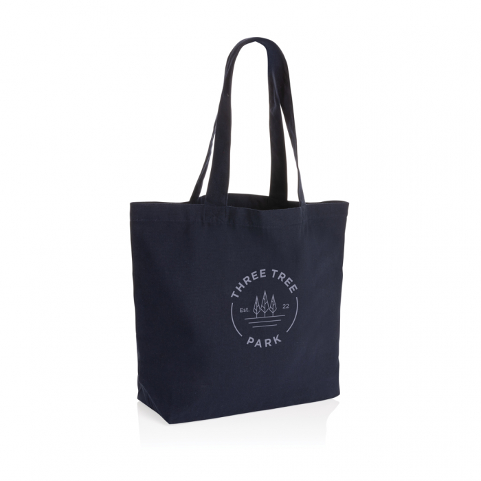 Geanta shopper Impact AWARE™ panza reciclata naturala 28L [5]