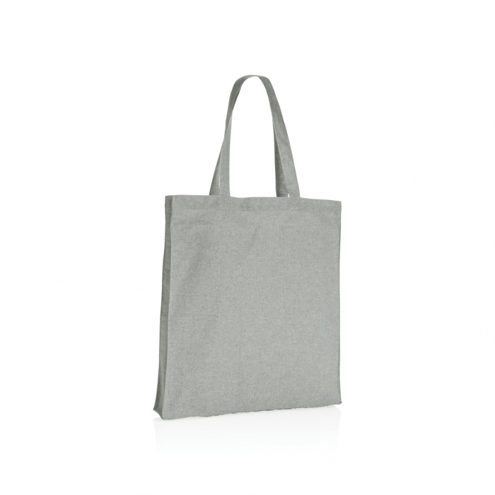 Geanta Tote Impact AWARE™ bumbac reciclat 145g, fund lat, 12L [2]