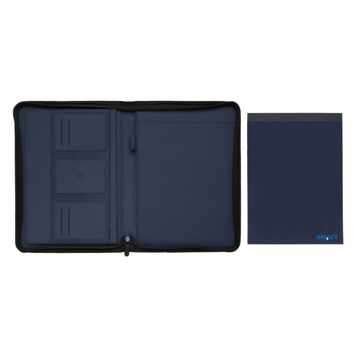 Mapa multifunctionala A4 Impact AWARE™ rPET cu fermoar – personalizabila, eco-friendly [6]