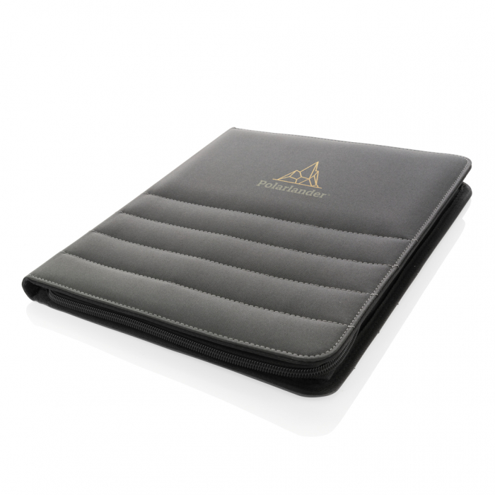 Mapa multifunctionala A4 Impact AWARE™ rPET cu fermoar – personalizabila, eco-friendly [8]
