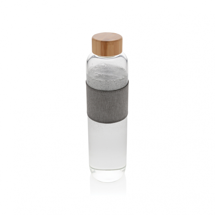 Sticla Impact sticla borosilicata 750 ml cu capac bambus [2]