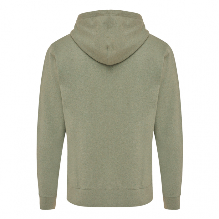 Hanorac unisex IQONIQ Abisko, bumbac organic si reciclat, cu fermoar, 340 GSM [3]