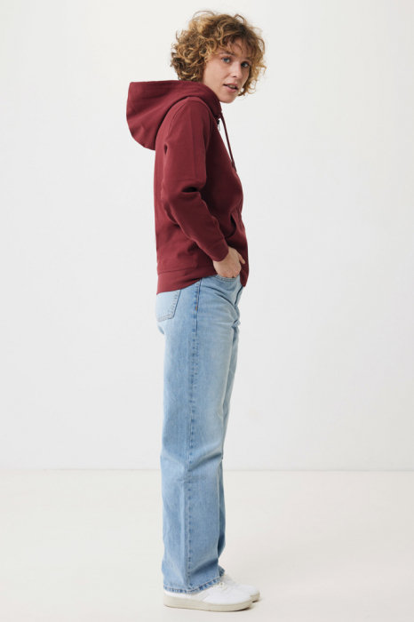 Hanorac unisex IQONIQ Abisko, bumbac organic si reciclat, cu fermoar, 340 GSM [12]