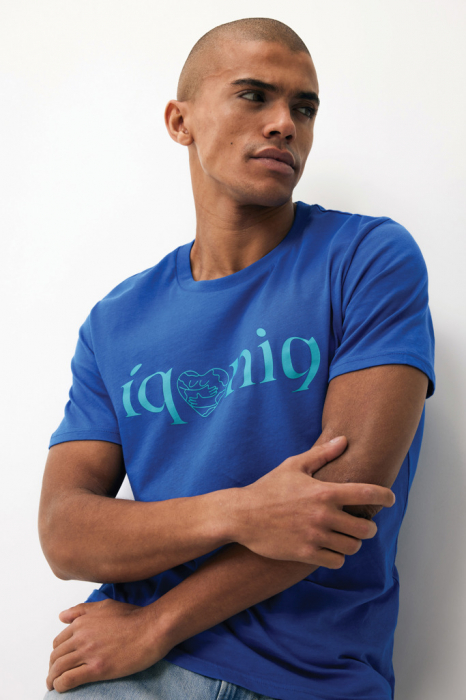 Tricou unisex IQONIQ Brett, bumbac organic si reciclat, classic fit, 180 GSM [5]