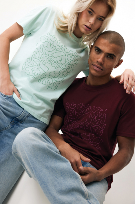 Tricou unisex IQONIQ Brett, bumbac organic si reciclat, classic fit, 180 GSM [6]