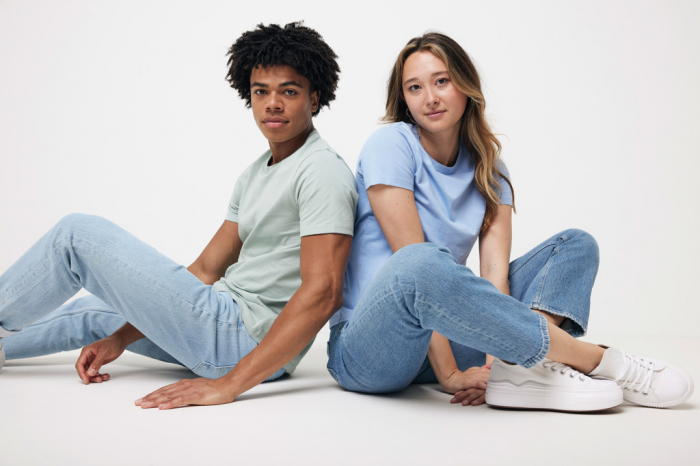 Tricou unisex IQONIQ Bryce, bumbac reciclat si organic, 180 GSM [8]