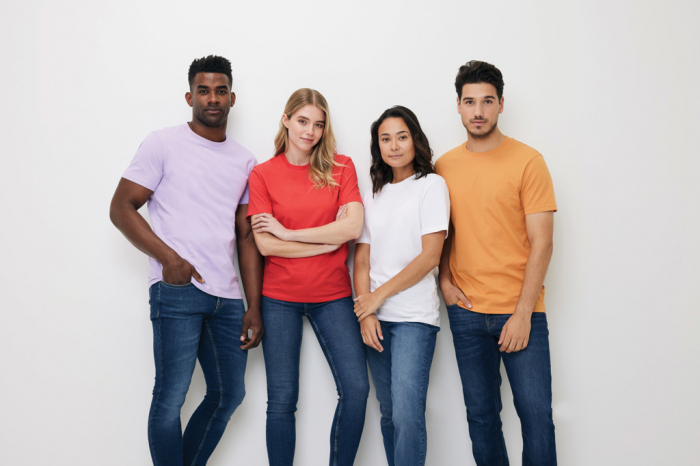 Tricou unisex IQONIQ Bryce, bumbac reciclat si organic, 180 GSM [16]