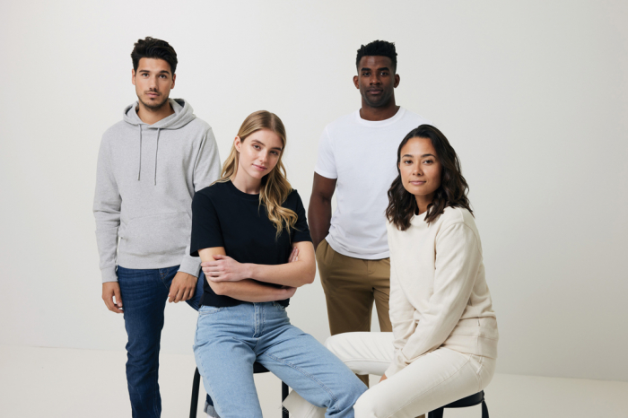 Tricou unisex IQONIQ Bryce, bumbac reciclat si organic, 180 GSM [20]