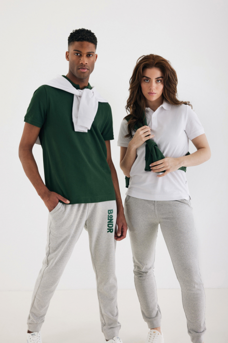 Pantaloni jogger unisex IQONIQ Cooper, bumbac reciclat si organic, 340 GSM [11]