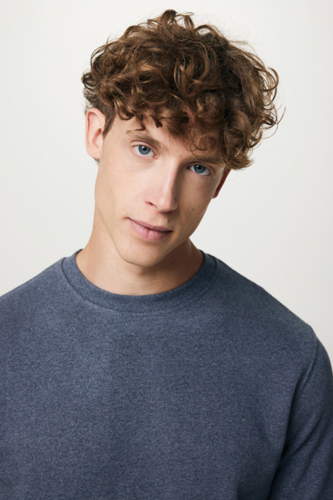 Bluza unisex IQONIQ Denali, bumbac organic si reciclat, fara vopsire, 340 GSM [19]