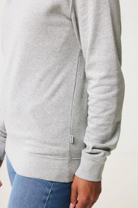 Bluza unisex IQONIQ Denali, bumbac organic si reciclat, fara vopsire, 340 GSM [15]