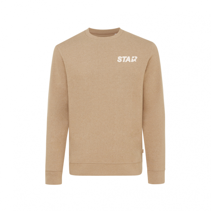 Bluza unisex IQONIQ Denali, bumbac organic si reciclat, fara vopsire, 340 GSM [5]