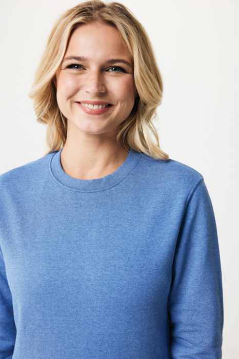 Bluza unisex IQONIQ Denali, bumbac organic si reciclat, fara vopsire, 340 GSM [15]