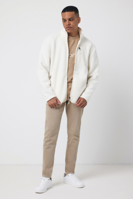 Geaca fleece unisex IQONIQ Diran, poliester reciclat, 320 GSM, croiala relaxata [12]