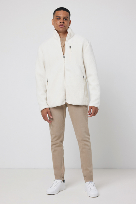 Geaca fleece unisex IQONIQ Diran, poliester reciclat, 320 GSM, croiala relaxata [11]