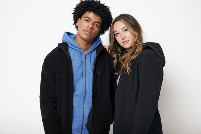 Geaca fleece unisex IQONIQ Diran, poliester reciclat, 320 GSM, croiala relaxata [20]