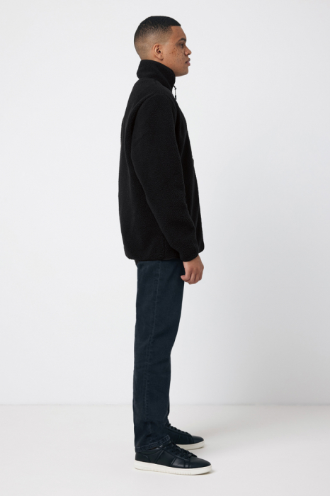 Geaca fleece unisex IQONIQ Diran, poliester reciclat, 320 GSM, croiala relaxata [14]
