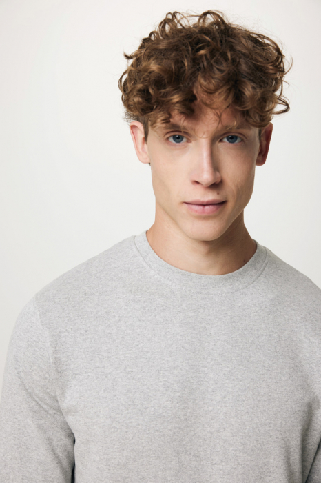 Bluza unisex IQONIQ Etosha, bumbac organic si reciclat, croiala moderna, 280 GSM [16]