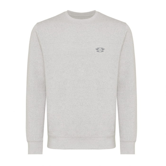 Bluza unisex IQONIQ Etosha, bumbac organic si reciclat, croiala moderna, 280 GSM [5]