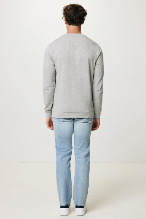 Bluza unisex IQONIQ Etosha, bumbac organic si reciclat, croiala moderna, 280 GSM [13]