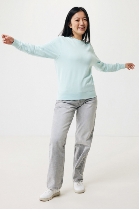 Bluza unisex IQONIQ Etosha, bumbac organic si reciclat, croiala moderna, 280 GSM [7]